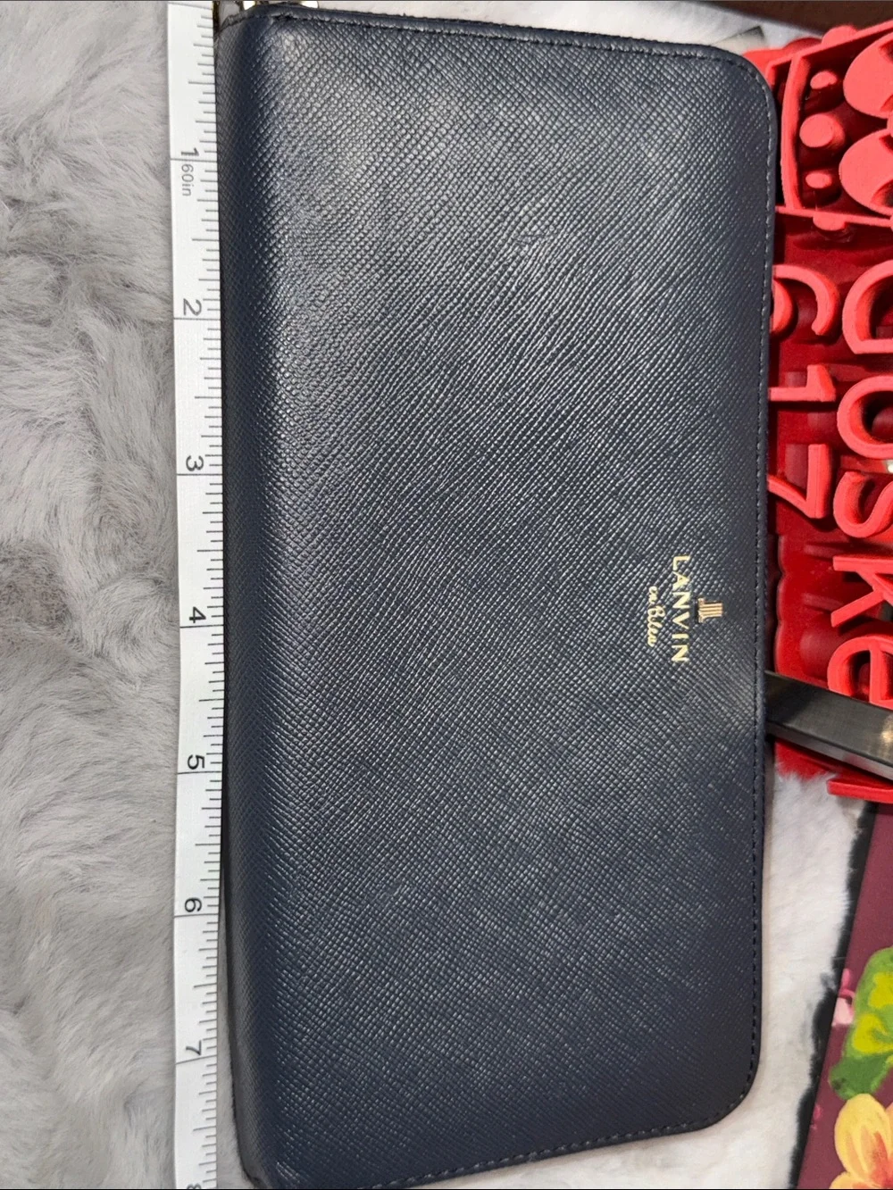 Lanvin saffiano leather